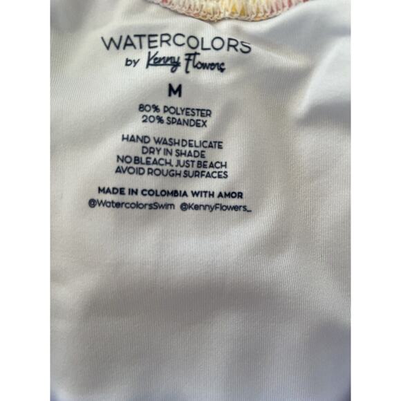 Kenny Flowers Swim One Piece Swimsuit Ruffled Ruched The Bahamas - Picture 8 of 11